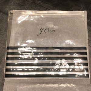 J. CREW CLEAR POUCH.